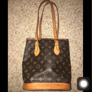 Louis Vuitton bucket bag